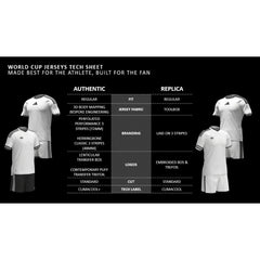 Adidas Lionel Messi Argentina National Team Women's FIFA x World Cup 2026 Home Replica Jerseys - White