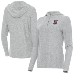 New York Mets Antigua Women's Daybreak Quarter-Zip Hoodie Near Me