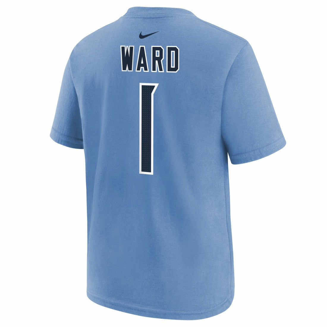 Cam Ward Tennessee Titans Youth 2025 NFL Draft First Round Pick Name & Number T-Shirt Navy - Nike