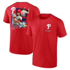 Bryce Harper Philadelphia Phillies Anime Player T-Shirt Near Me