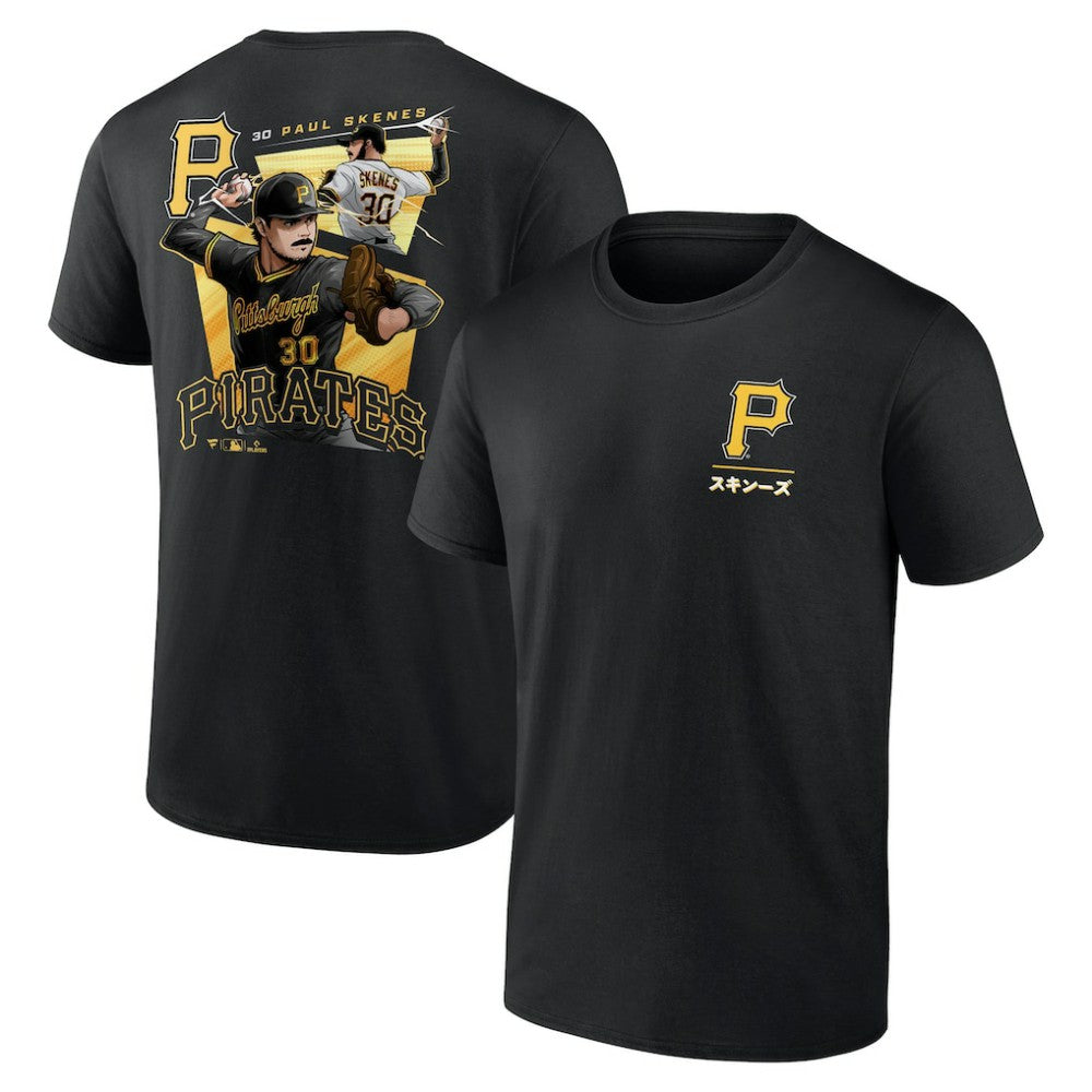 Paul Skenes Pittsburgh Pirates Anime Player T-Shirt Online