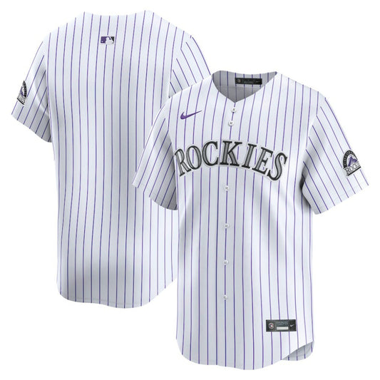 Colorado Rockies Nike Youth Home Limited Jersey - White | MLB Jerseys