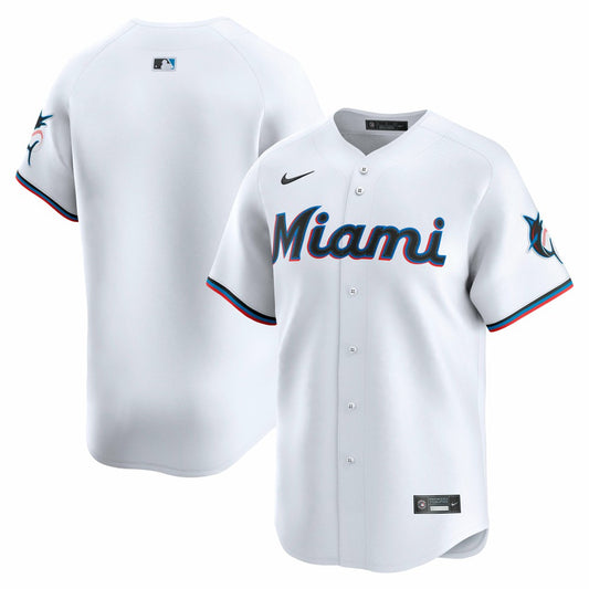 Miami Marlins Nike Youth Home Limited Jersey - White | MLB Jerseys