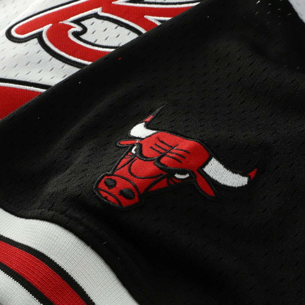 Mitchell & Ness - Scottie Pippen Chicago Bulls Player Mesh V-Neck Shirt - White