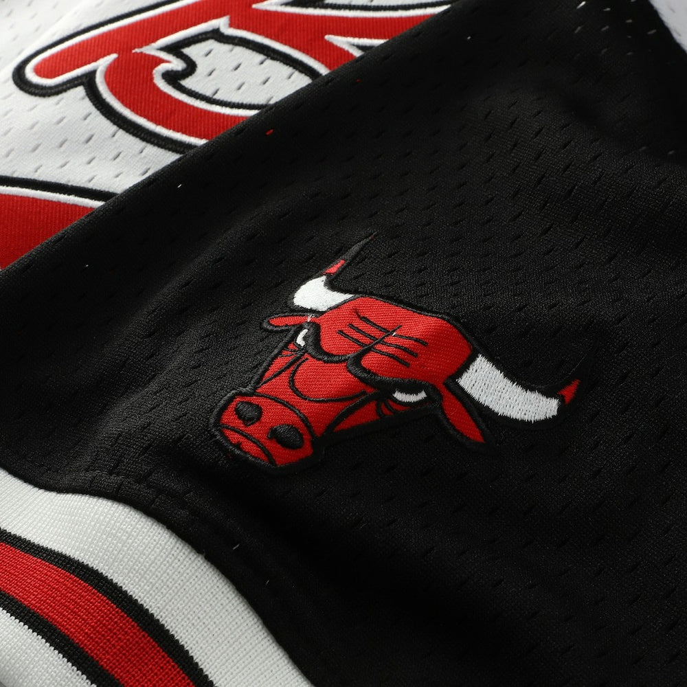 Mitchell & Ness - Scottie Pippen Chicago Bulls Player Mesh V-Neck Shirt - White