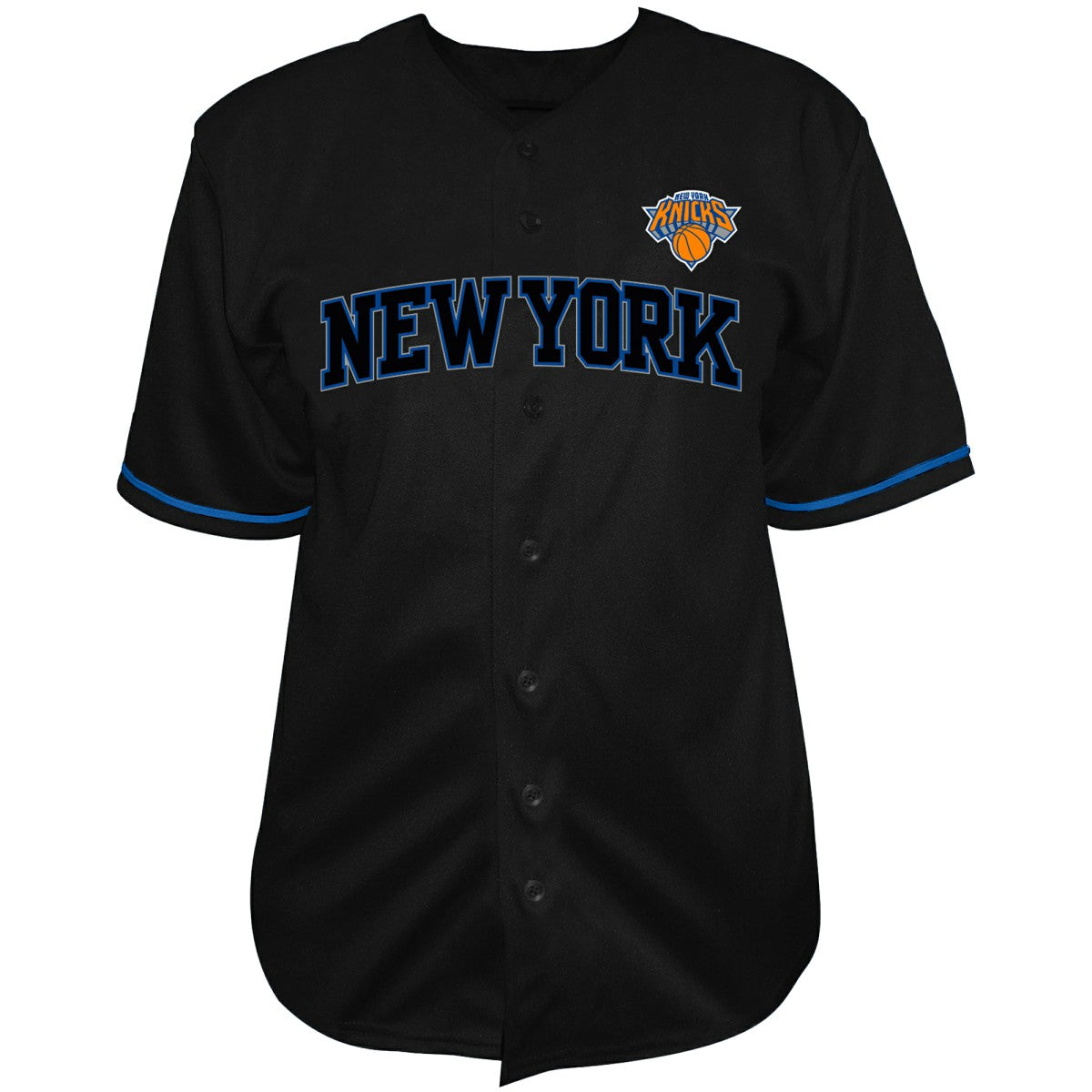 Jalen Brunson New York Knicks Big & Tall Name & Number Fashion Jersey - Black | NBA Jerseys