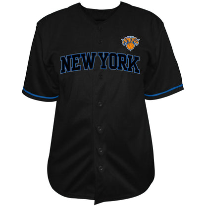 Jalen Brunson New York Knicks Big & Tall Name & Number Fashion Jersey - Black | NBA Jerseys