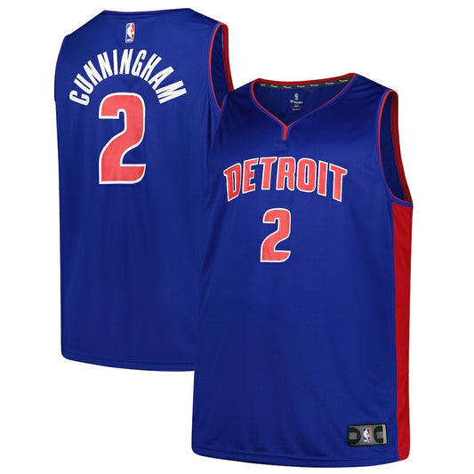 Cade Cunningham Detroit Pistons Big & Tall Fast Break Player Jersey sale - Blue sale - Icon Edition | NBA Jerseys