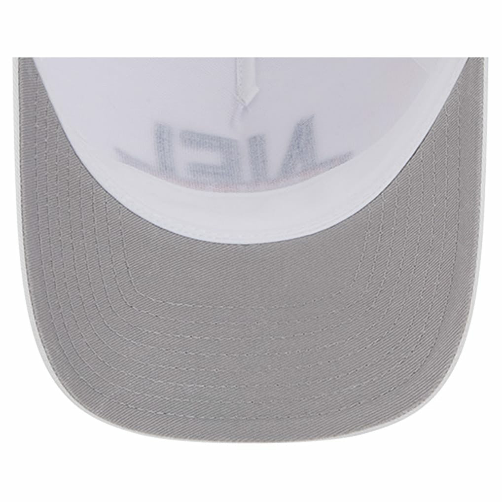 Buffalo Bills New Era NFL 9FORTY A-Frame M-Crown Adjustable Trucker Hat White - NFL