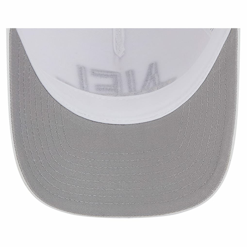 Pittsburgh Steelers New Era NFL 9FORTY A-Frame M-Crown Adjustable Trucker Hat White - NFL