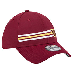 Washington Commanders New Era Stripes 39THIRTY Flex Hat Burgundy - NFL
