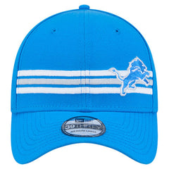 Detroit Lions New Era Stripes 39THIRTY Flex Hat Blue - NFL