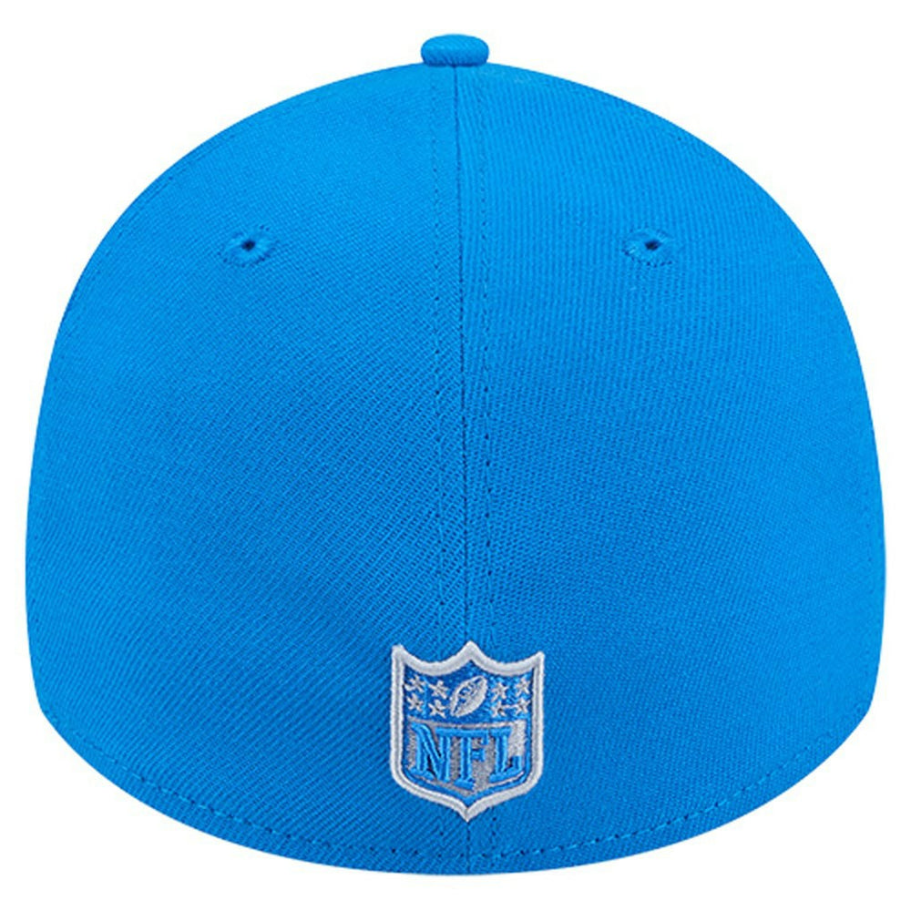 Detroit Lions New Era Stripes 39THIRTY Flex Hat Blue - NFL