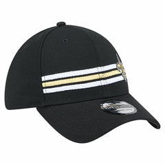 New Orleans Saints New Era Stripes 39THIRTY Flex Hat Black - NFL