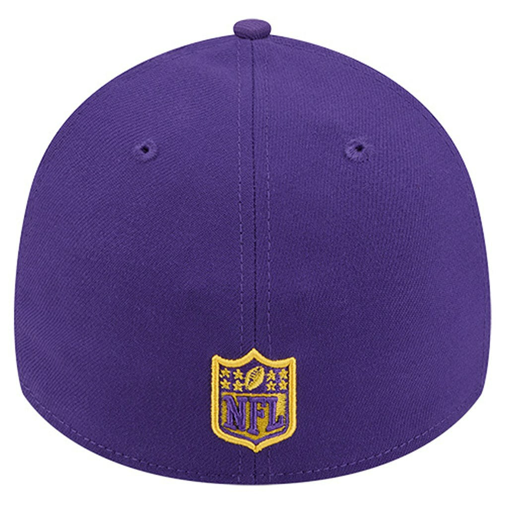 Minnesota Vikings New Era Stripes 39THIRTY Flex Hat Purple - NFL