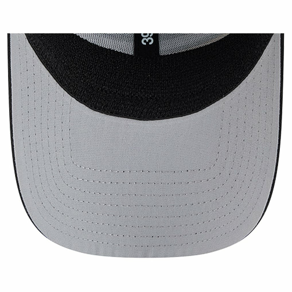 Pittsburgh Steelers New Era Stripes 39THIRTY Flex Hat Black - NFL