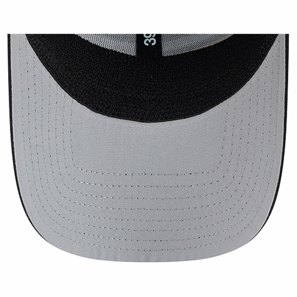 Pittsburgh Steelers New Era Stripes 39THIRTY Flex Hat Black - NFL