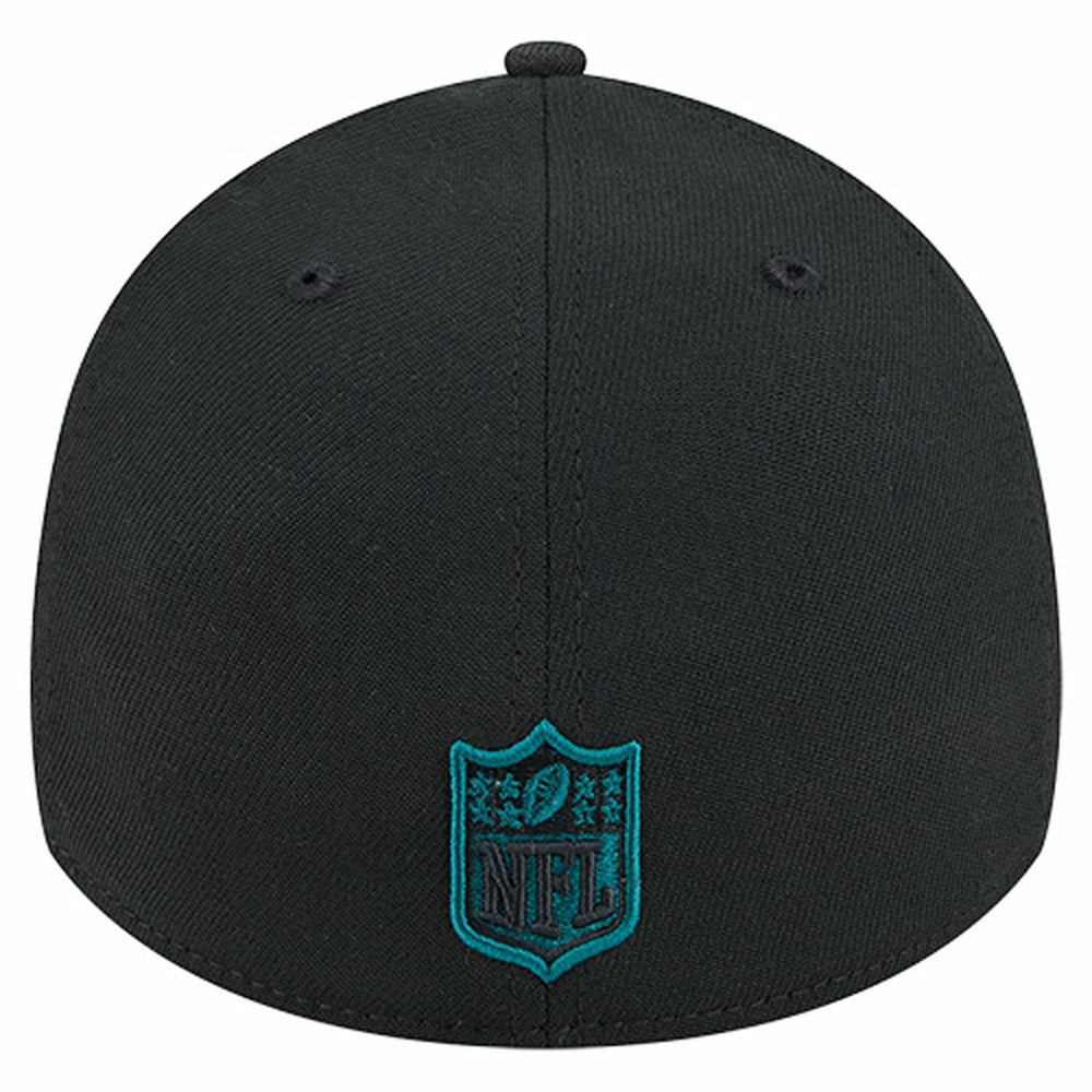 Philadelphia Eagles New Era Stripes 39THIRTY Flex Hat Black - NFL