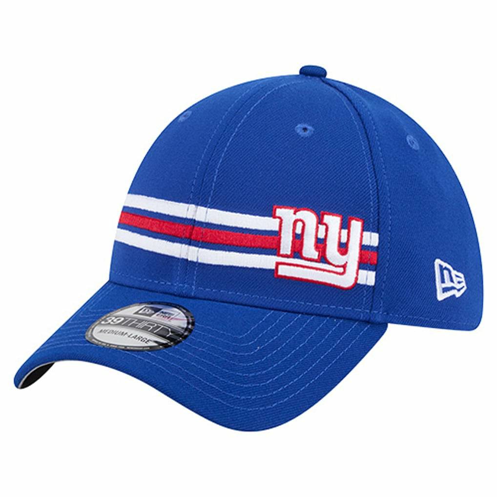 New York Giants New Era Stripes 39THIRTY Flex Hat Royal - NFL