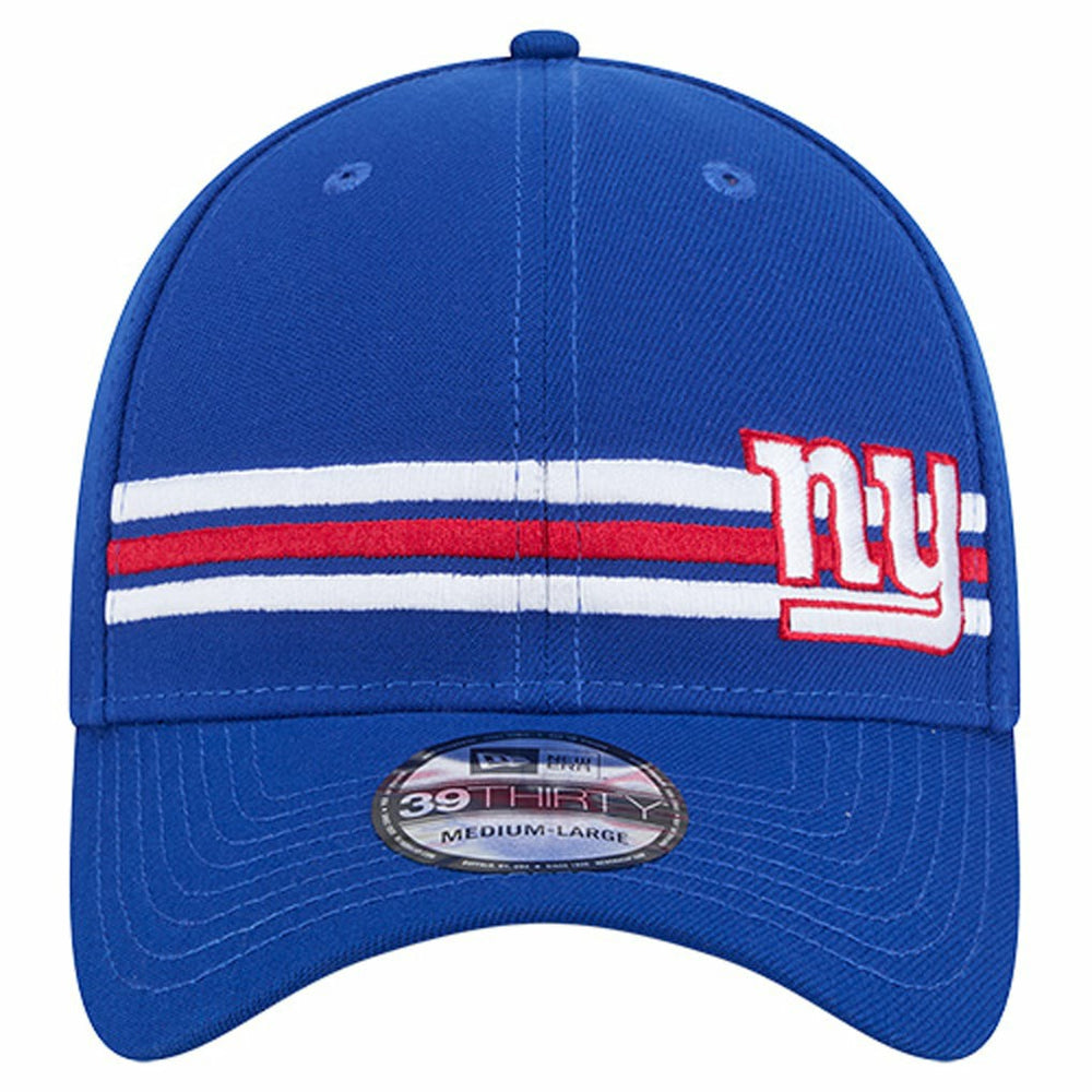 New York Giants New Era Stripes 39THIRTY Flex Hat Royal - NFL
