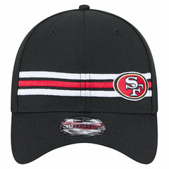 San Francisco 49ers New Era Stripes 39THIRTY Flex Hat Black - NFL