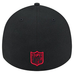 San Francisco 49ers New Era Stripes 39THIRTY Flex Hat Black - NFL