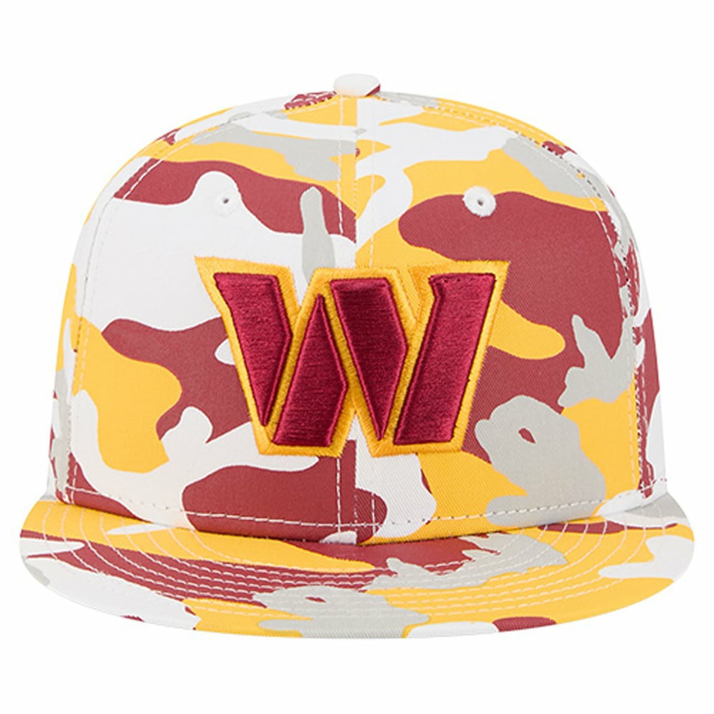 Washington Commanders New Era 59FIFTY Fitted Hat Gold/Burgundy - NFL