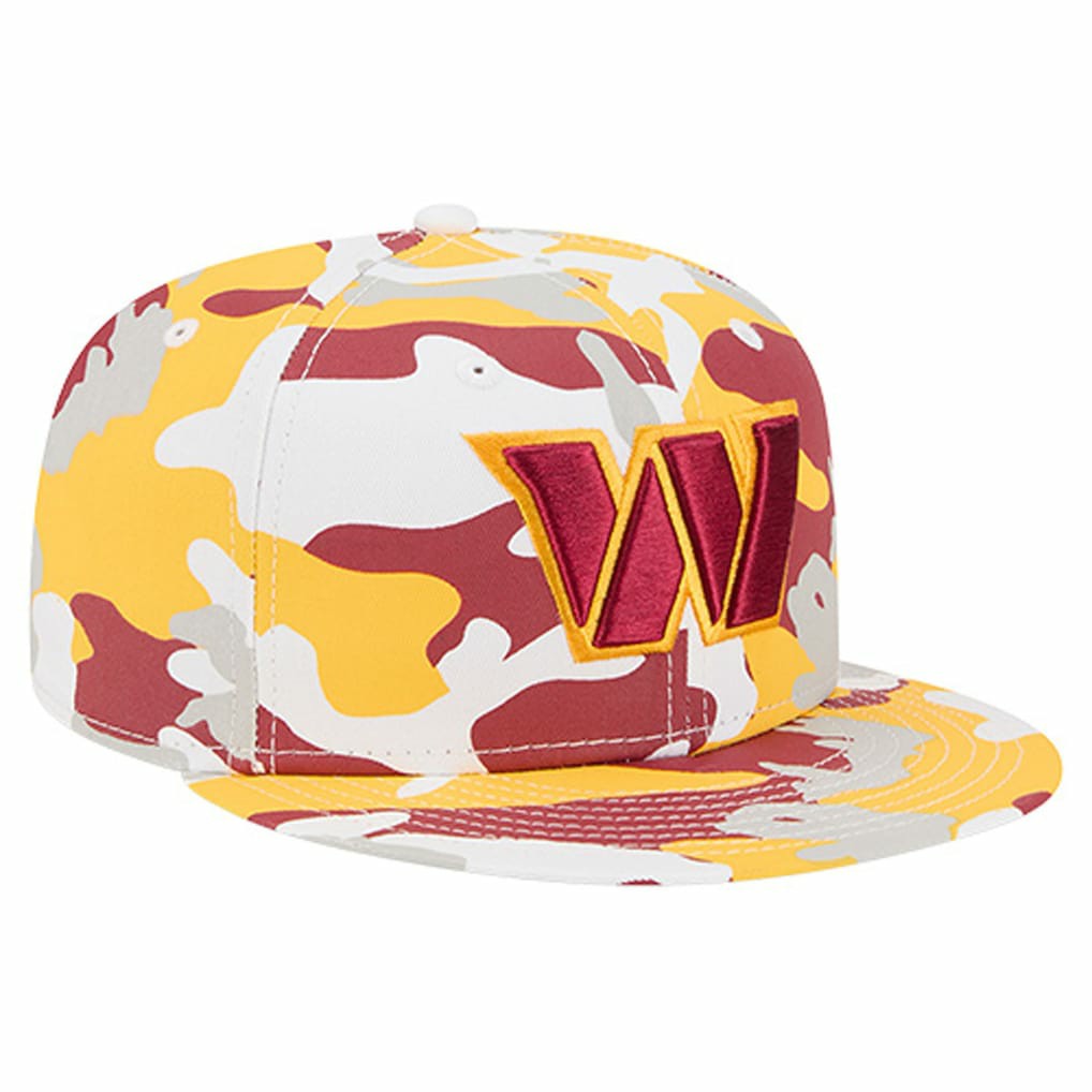 Washington Commanders New Era 59FIFTY Fitted Hat Gold/Burgundy - NFL