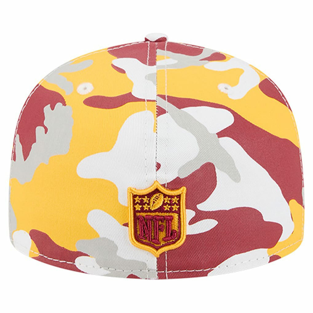Washington Commanders New Era 59FIFTY Fitted Hat Gold/Burgundy - NFL