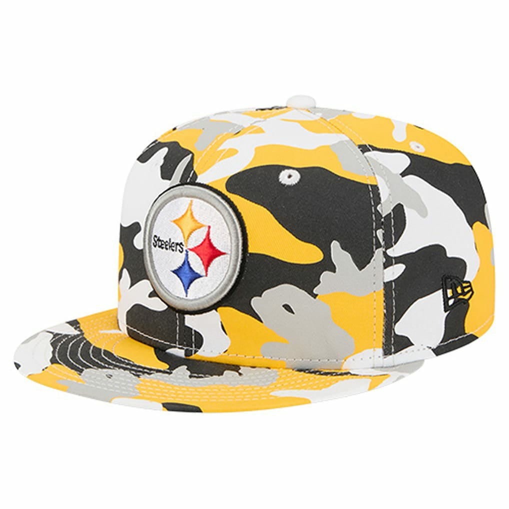 Pittsburgh Steelers New Era 59FIFTY Fitted Hat Gold/Black - NFL