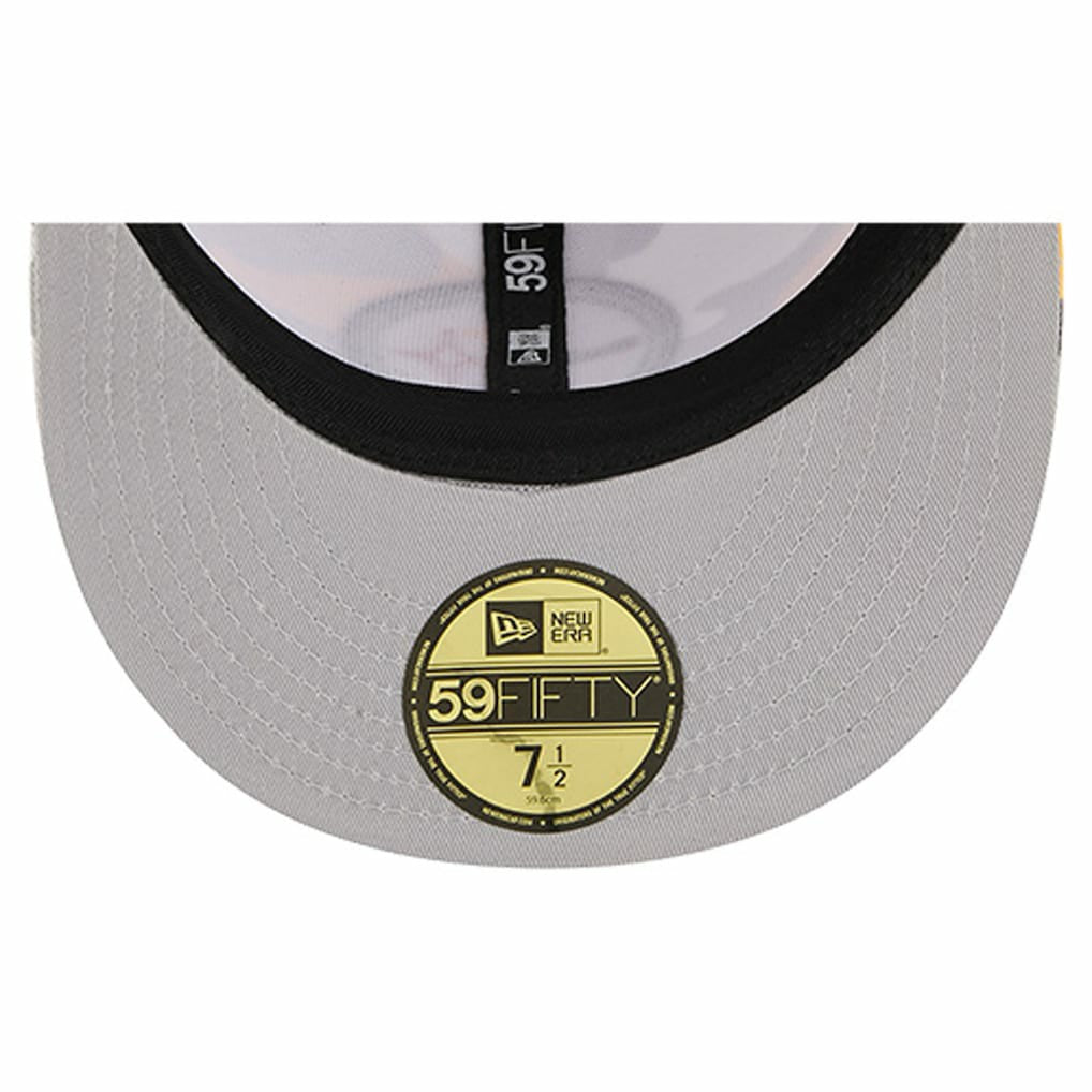 Pittsburgh Steelers New Era 59FIFTY Fitted Hat Gold/Black - NFL