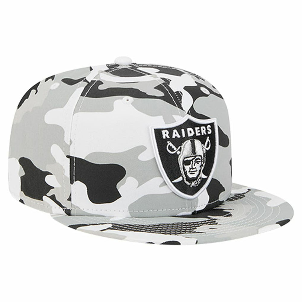 Las Vegas Raiders New Era 59FIFTY Fitted Hat Silver/Black - NFL