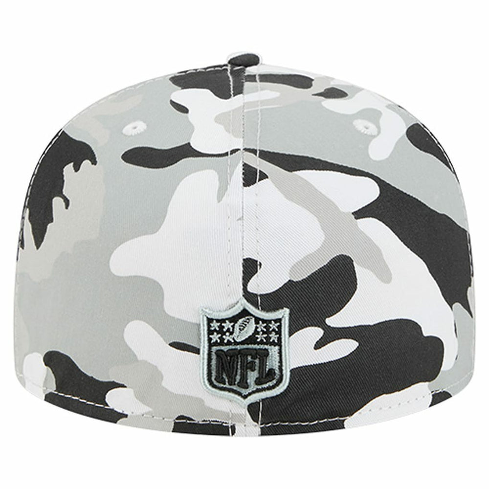 Las Vegas Raiders New Era 59FIFTY Fitted Hat Silver/Black - NFL