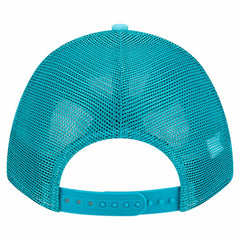 Miami Dolphins New Era Gas Station 9FORTY A-Frame M-Crown Adjustable Trucker Hat Aqua - NFL
