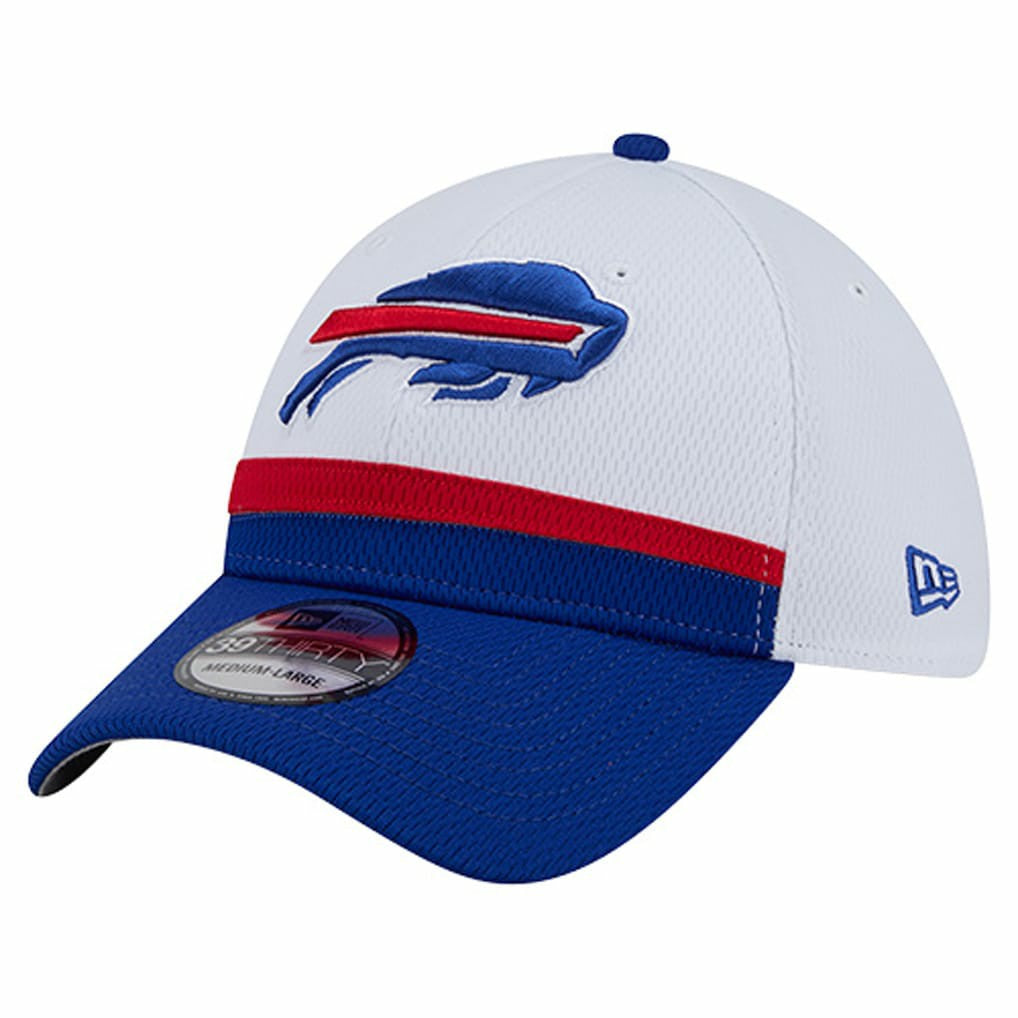 Buffalo Bills New Era Dashmark Rays 39THIRTY Flex Hat White/Royal - NFL