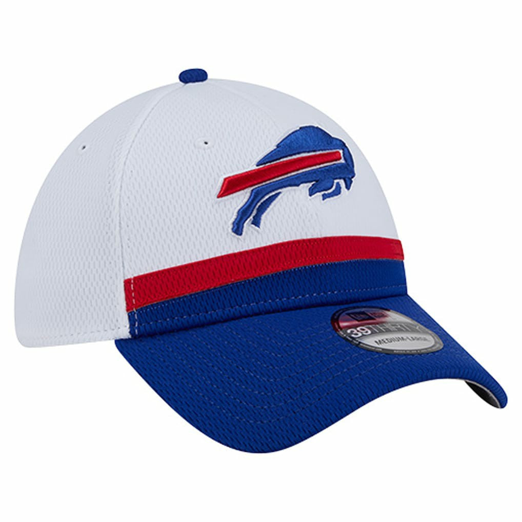 Buffalo Bills New Era Dashmark Rays 39THIRTY Flex Hat White/Royal - NFL