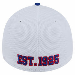 New York Giants New Era Dashmark Rays 39THIRTY Flex Hat White/Royal - NFL