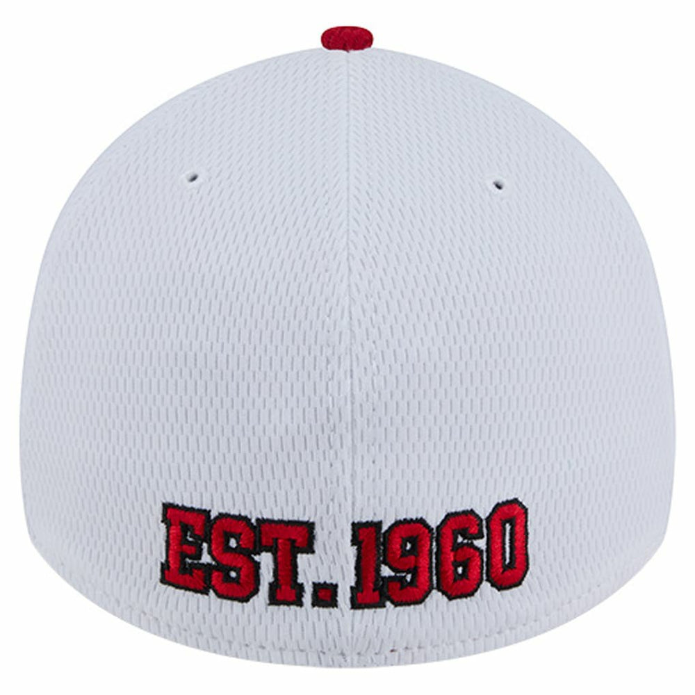 Kansas City Chiefs New Era Dashmark Rays 39THIRTY Flex Hat White/Red - NFL