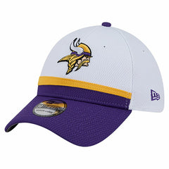 Minnesota Vikings New Era Dashmark Rays 39THIRTY Flex Hat White/Purple - NFL