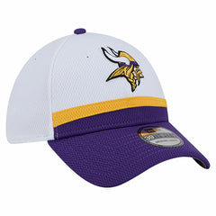 Minnesota Vikings New Era Dashmark Rays 39THIRTY Flex Hat White/Purple - NFL