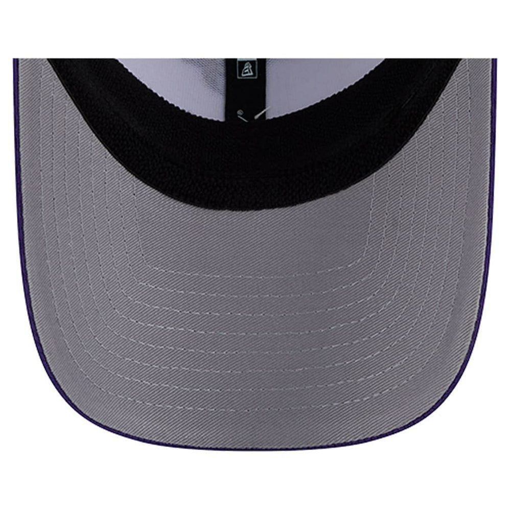 Minnesota Vikings New Era Dashmark Rays 39THIRTY Flex Hat White/Purple - NFL