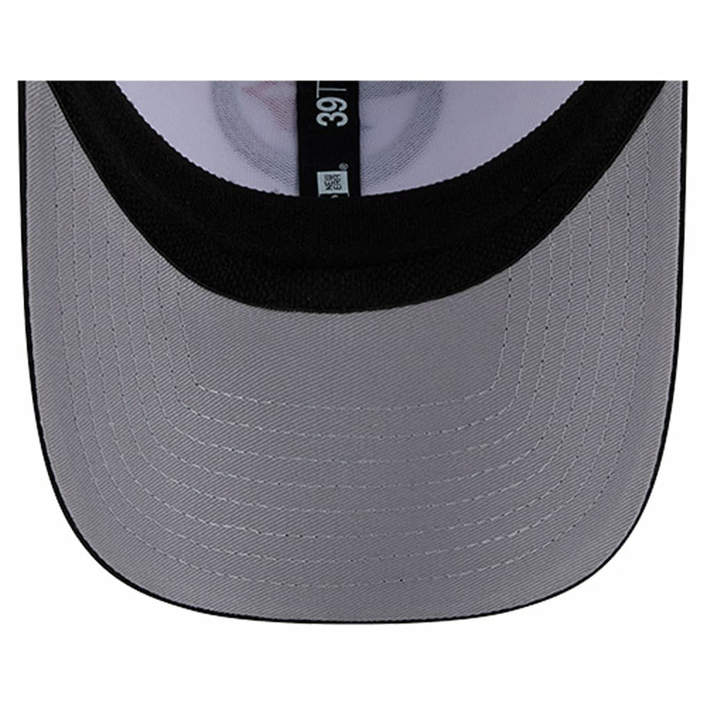 Pittsburgh Steelers New Era Dashmark Rays 39THIRTY Flex Hat White/Black - NFL