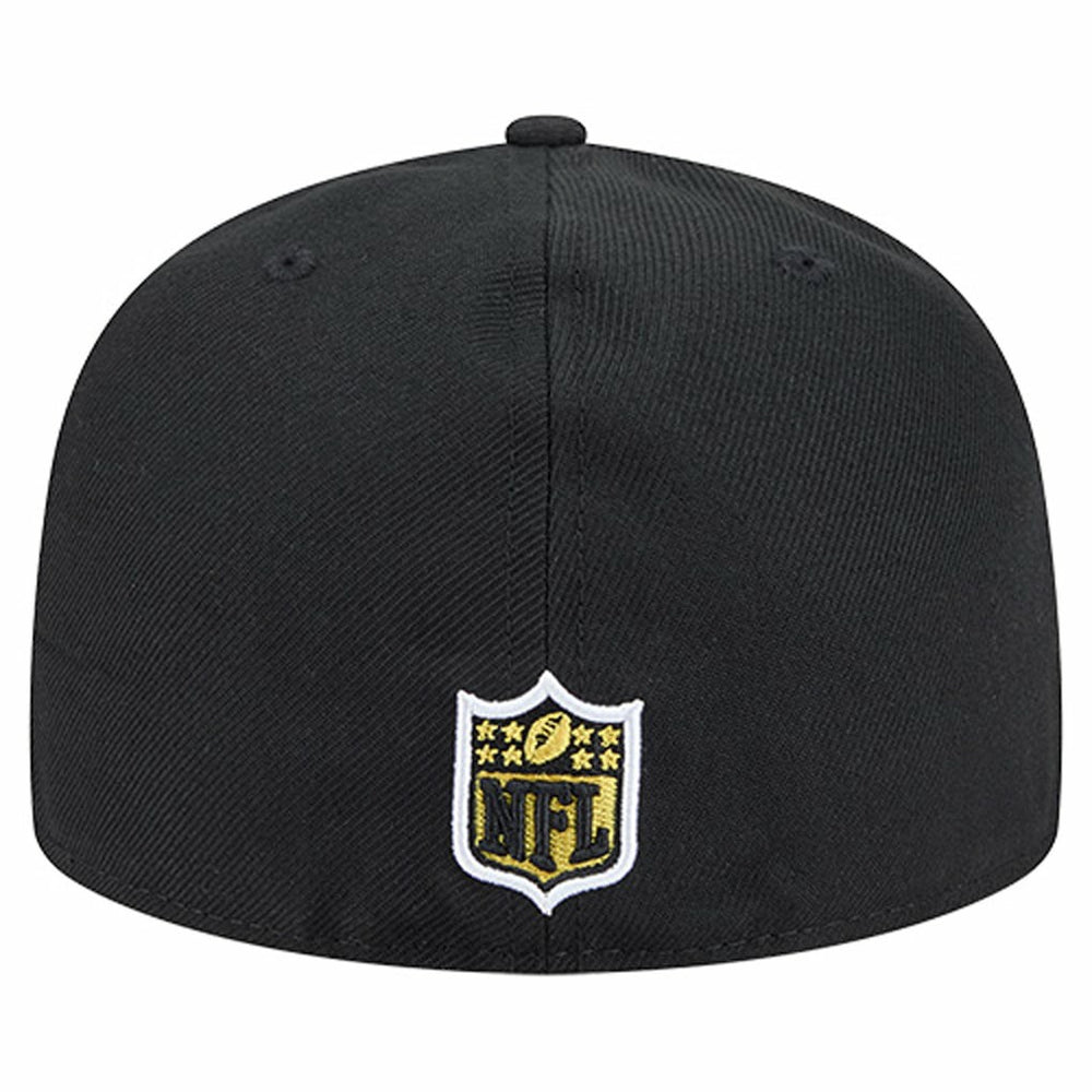 Pittsburgh Steelers New Era Soutache 59FIFTY Fitted Hat Black - NFL