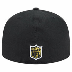 Pittsburgh Steelers New Era Soutache 59FIFTY Fitted Hat Black - NFL