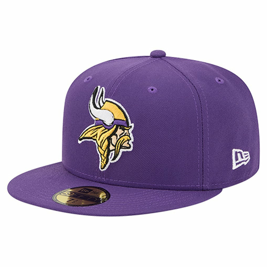 Minnesota Vikings New Era Group Chat 59FIFTY Fitted Hat Purple - NFL