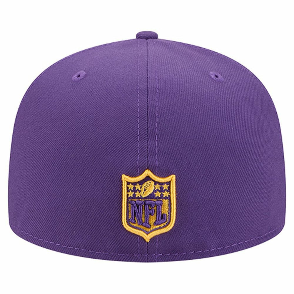 Minnesota Vikings New Era Group Chat 59FIFTY Fitted Hat Purple - NFL