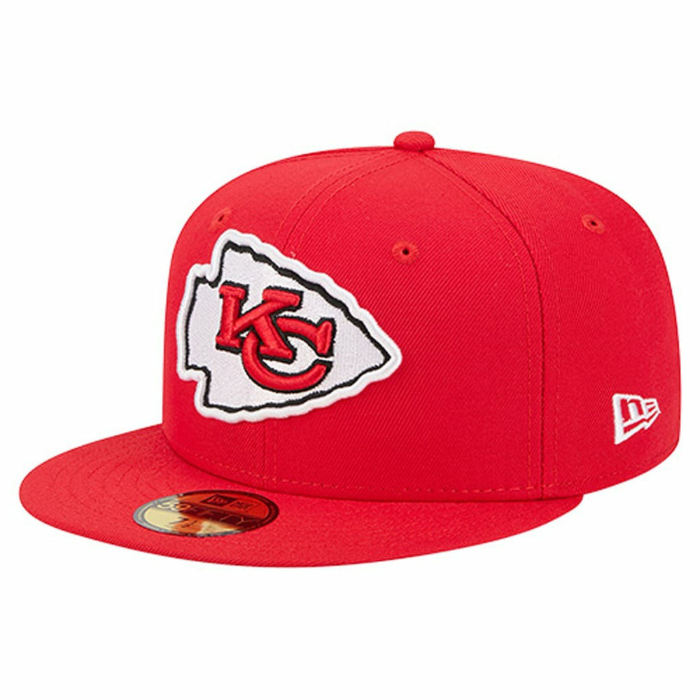 Kansas City Chiefs New Era Group Chat 59FIFTY Fitted Hat Red - NFL