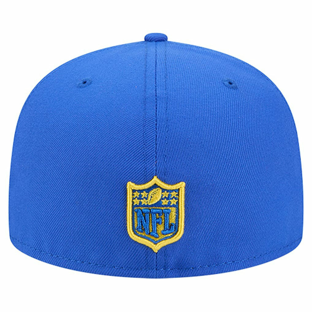 Los Angeles Rams New Era Group Chat 59FIFTY Fitted Hat Royal - NFL