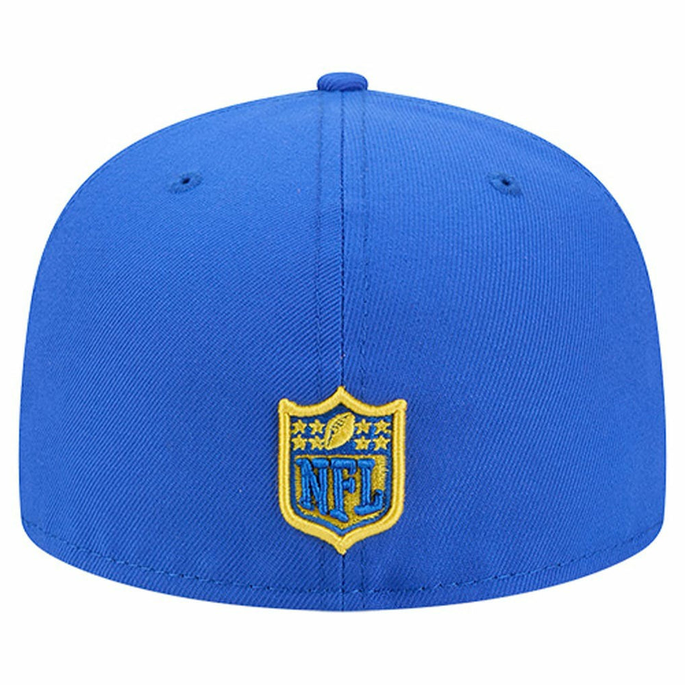 Los Angeles Rams New Era Group Chat 59FIFTY Fitted Hat Royal - NFL