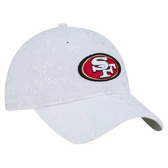 San Francisco 49ers New Era Women's Floral 9TWENTY Adjustable Hat White - NFL